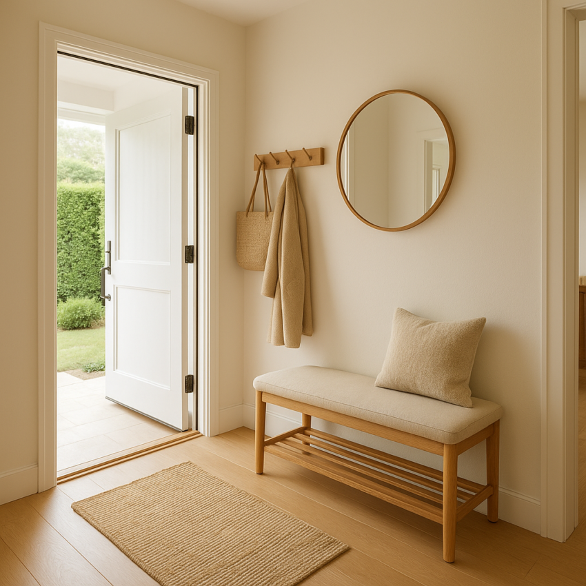 comment aménager une entrée sans couloir : 9 solutions gain de place qui fonctionnent vraiment ? 5 entrée maison sans couloir