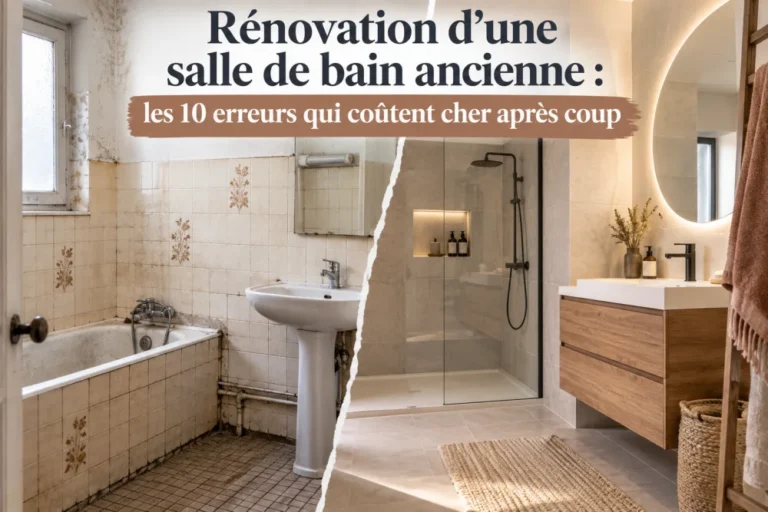 rénovation d’une salle de bain ancienne : les 10 erreurs qui coûtent cher après coup