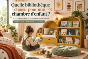 Quelle bibliothèque choisir pour une chambre d’enfant ? Des modèles déco à comparer