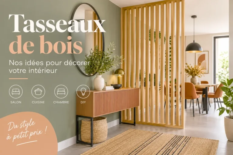 tasseaux de bois en décoration intérieure : 15 idées faciles pour structurer, réchauffer et moderniser une pièce