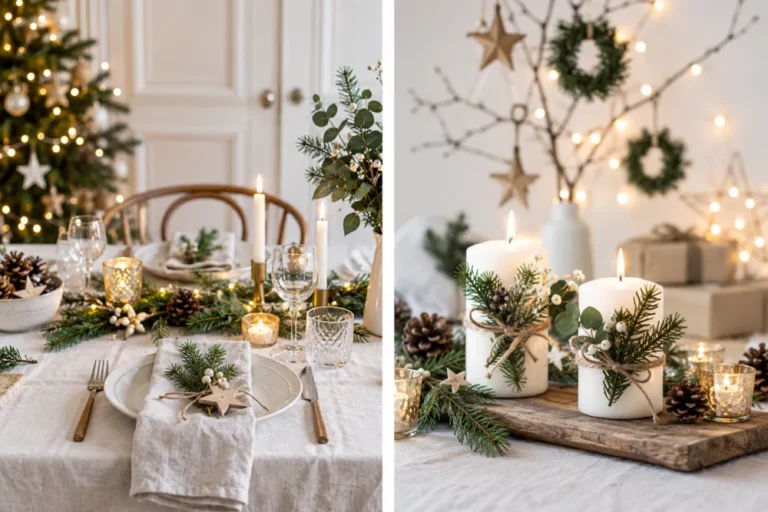 décorer pour noël sans sapin : 15 idées simples pour créer une ambiance festive chez soi