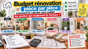Budget rénovation pièce par pièce : comment le calculer sans oublier les postes qui explosent la facture ?